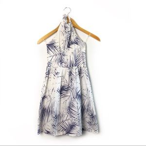 City Triangles Halter Tropical Print Dress XS